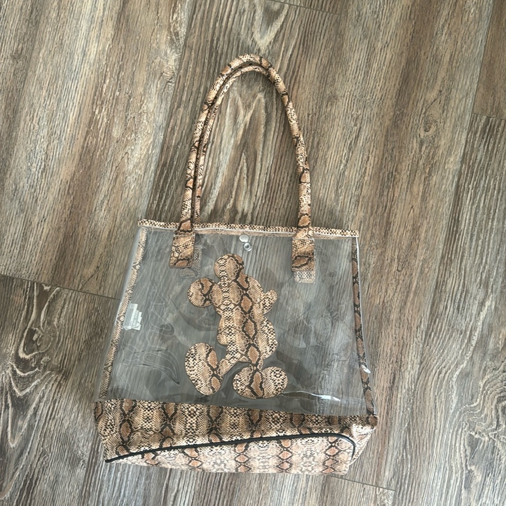 Vintage Authentic Disney Mickey Mouse snack print bag